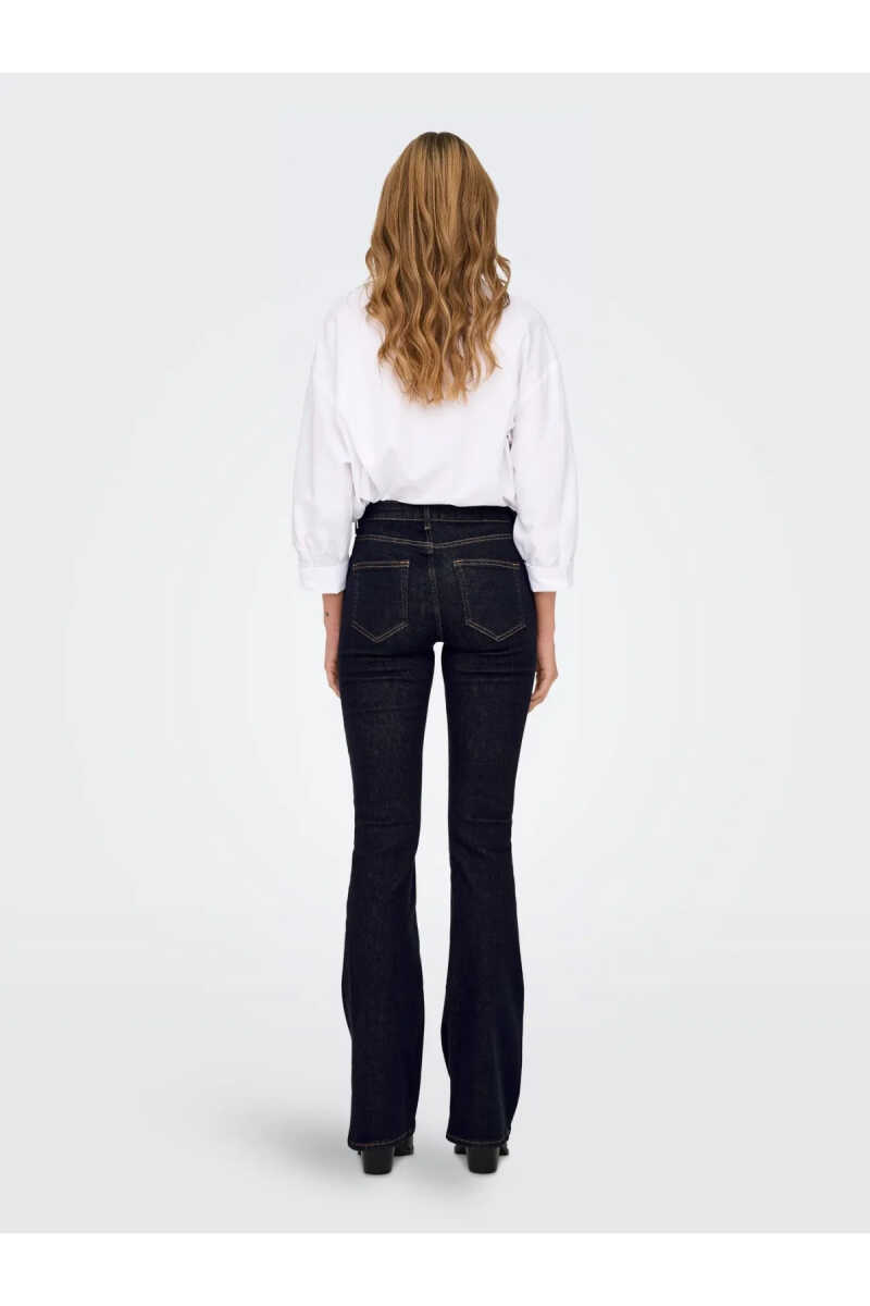 Only Blush Mıd Fl Stayblue Flare Fit Kadın Jean Pantolon 15327135 - 2