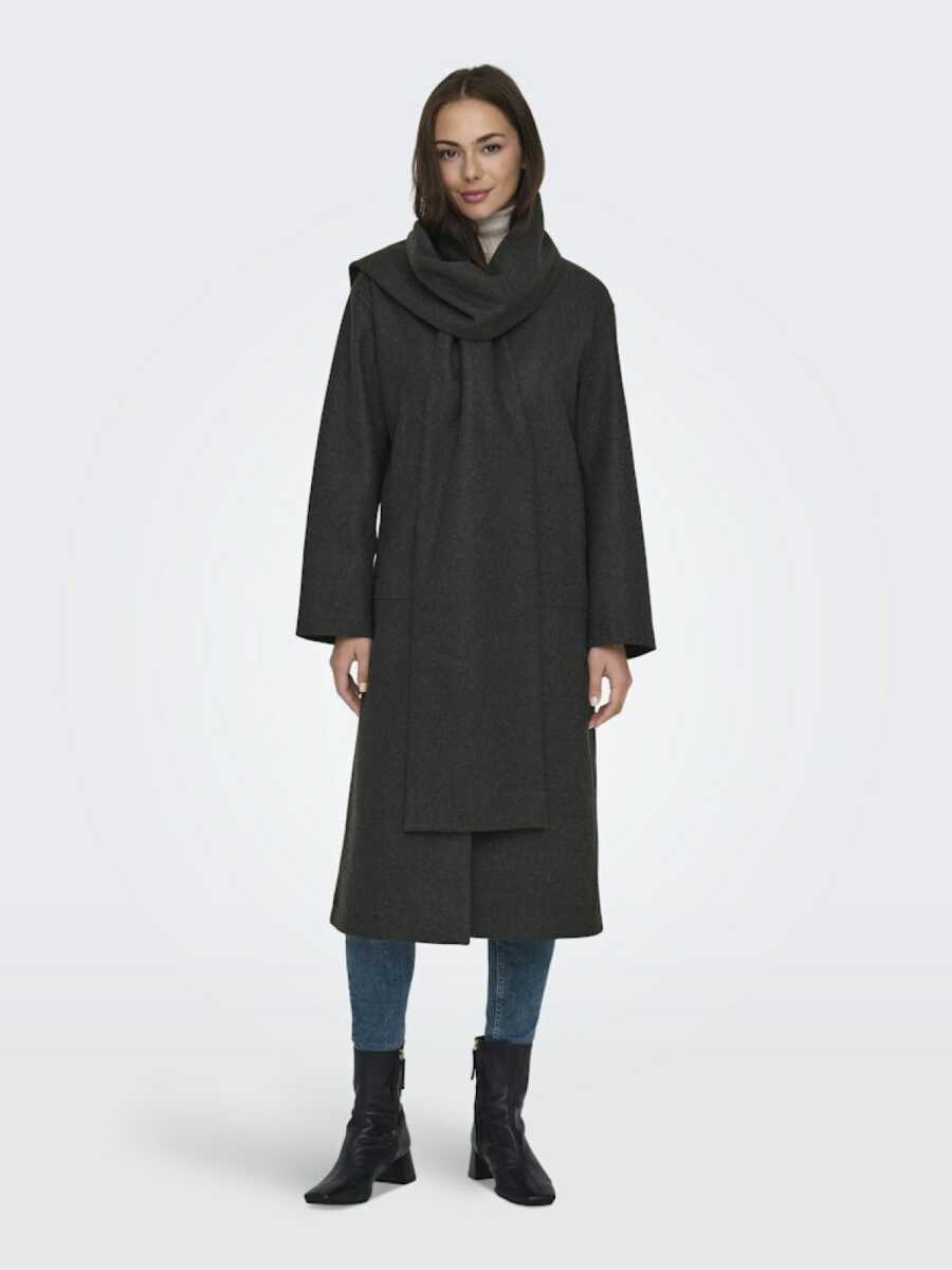 Only Elba Lıfe Scorf Coat Kadın Kaban 15325863 - 3
