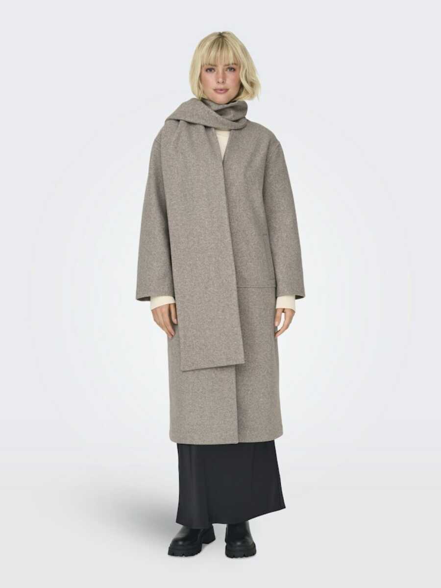Only Elba Lıfe Scorf Coat Kadın Kaban 15325863 - 3