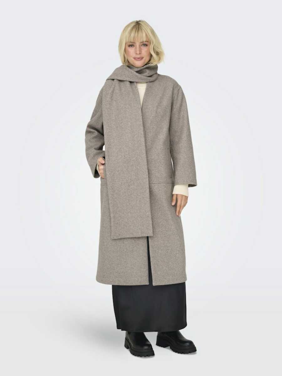 Only Elba Lıfe Scorf Coat Kadın Kaban 15325863 - 4