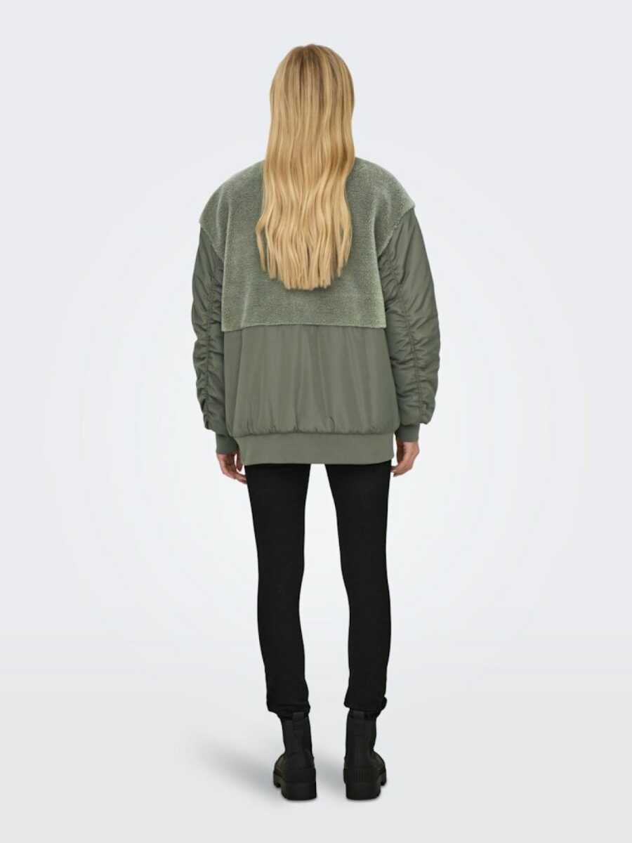 Only Emmy Fleece Bomber Kadın Ceket 15292801 - 4