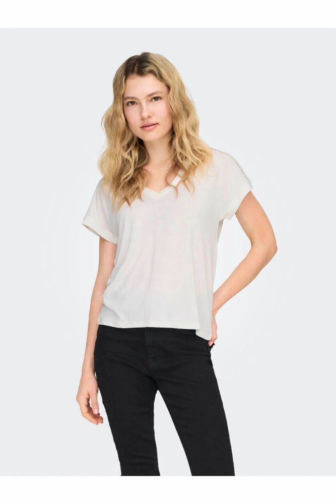 Only Free Lıfe Loose Fit Kadın Tişört 15369294