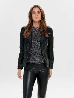 Only Freya Faux Leather Bıker Otw Noos 15110802