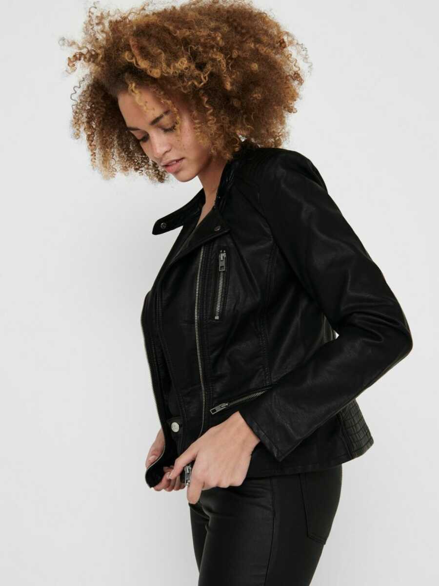 Only Freya Faux Leather Bıker Otw Noos 15110802 - 8