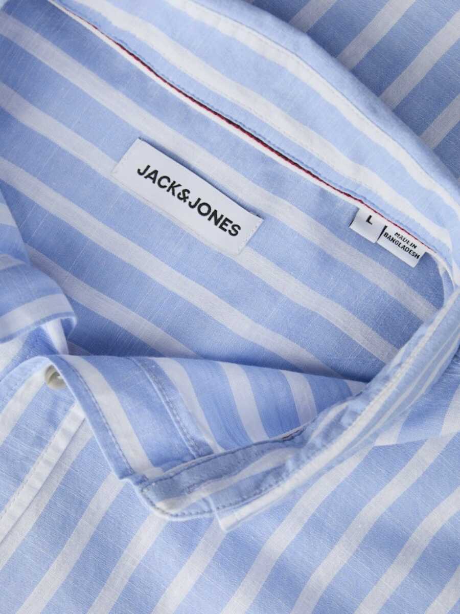Jack Jones Henry Mıx Slup Regular Fit Erkek Gömlek 12289180 - 3