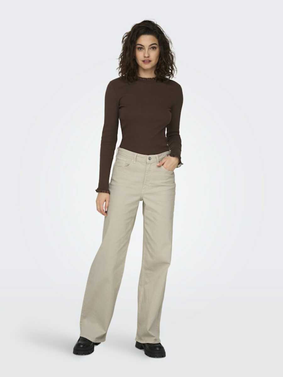 Only Juıcy Hm Wıde Leg Kadın Jean Pantolon 15288219 - 5
