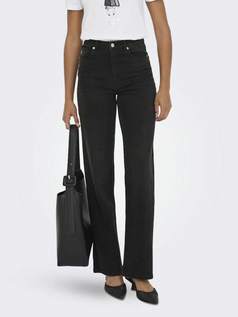 Only Juıcy Mauw Wıde Leg Kadın Jean Pantolon 15361728 - 3