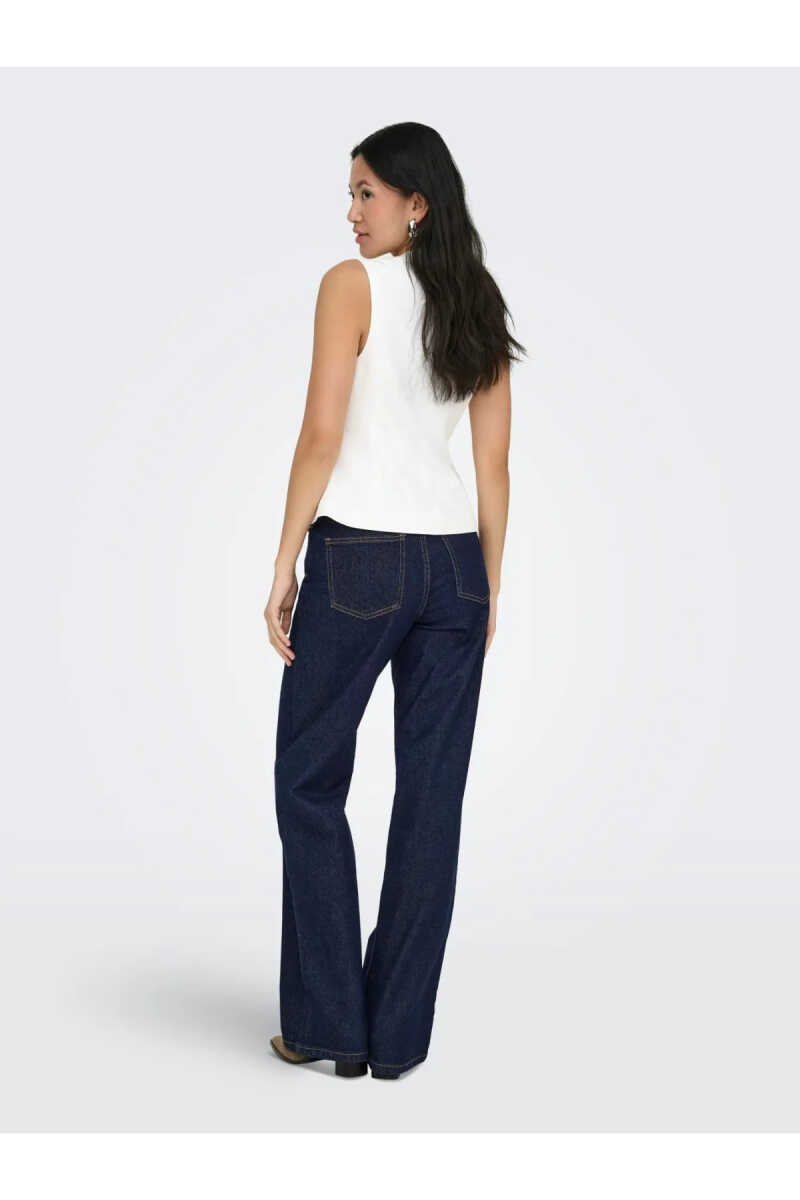 Only Juıcy Wide Leg Rınse Kadın Jean Pantolon 15328295 - 4