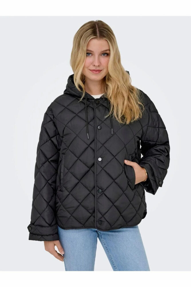 Only Julıet Quılted Hood Kadın Ceket 15366264 (1)