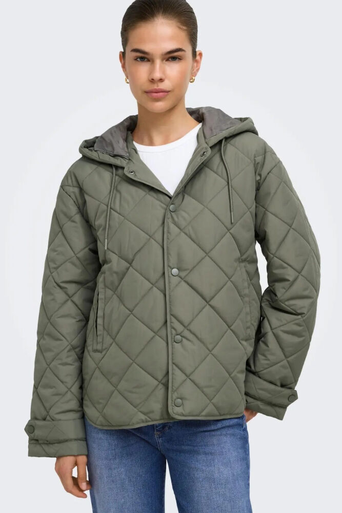 Only Julıet Quılted Hood Kadın Ceket 15366264