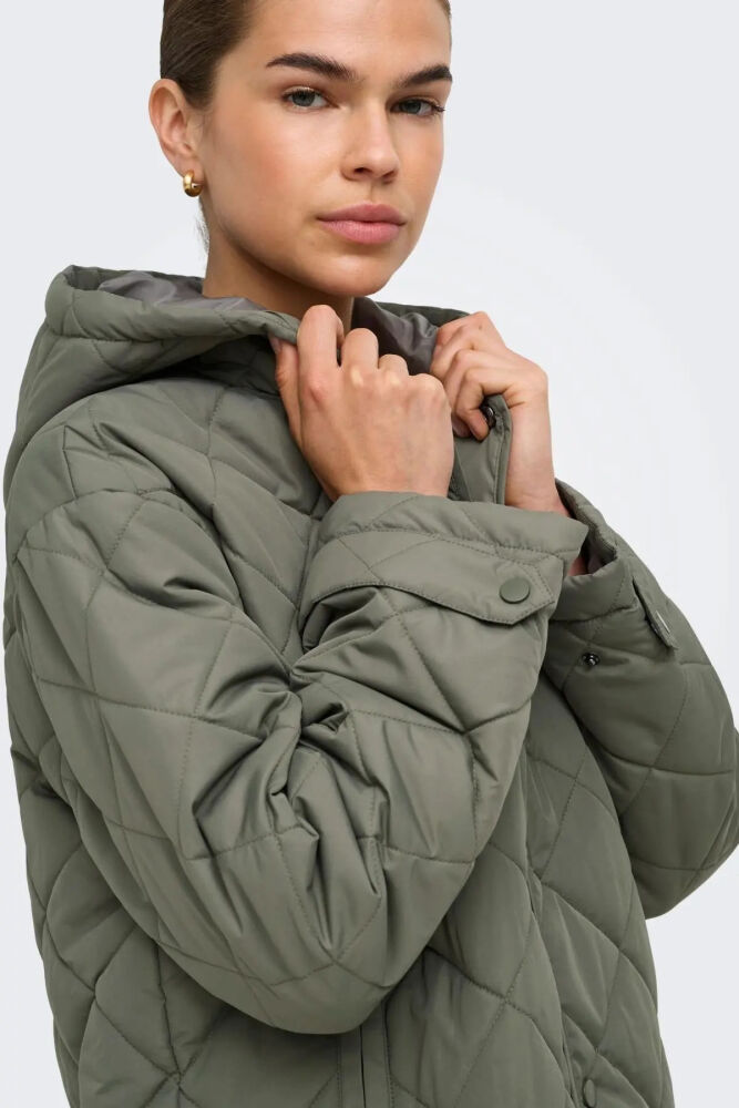 Only Julıet Quılted Hood Kadın Ceket 15366264 (1)