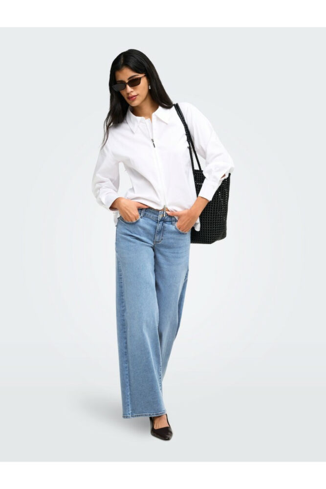 Only Lılo Reg Wide Leg Kadın Jean Pantolon 15382538