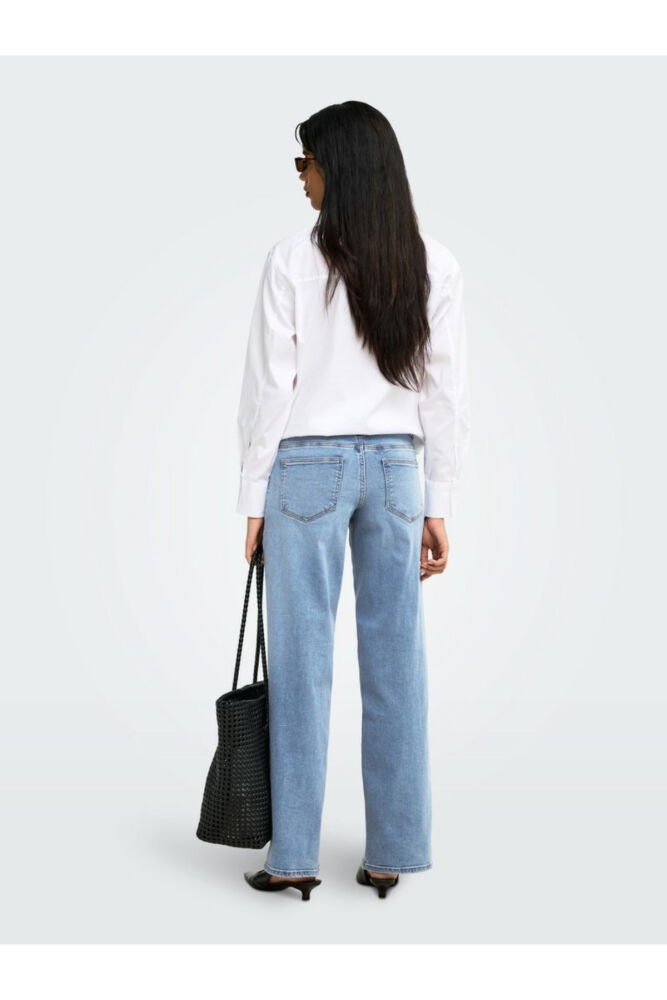 Only Lılo Reg Wide Leg Kadın Jean Pantolon 15382538 (1)