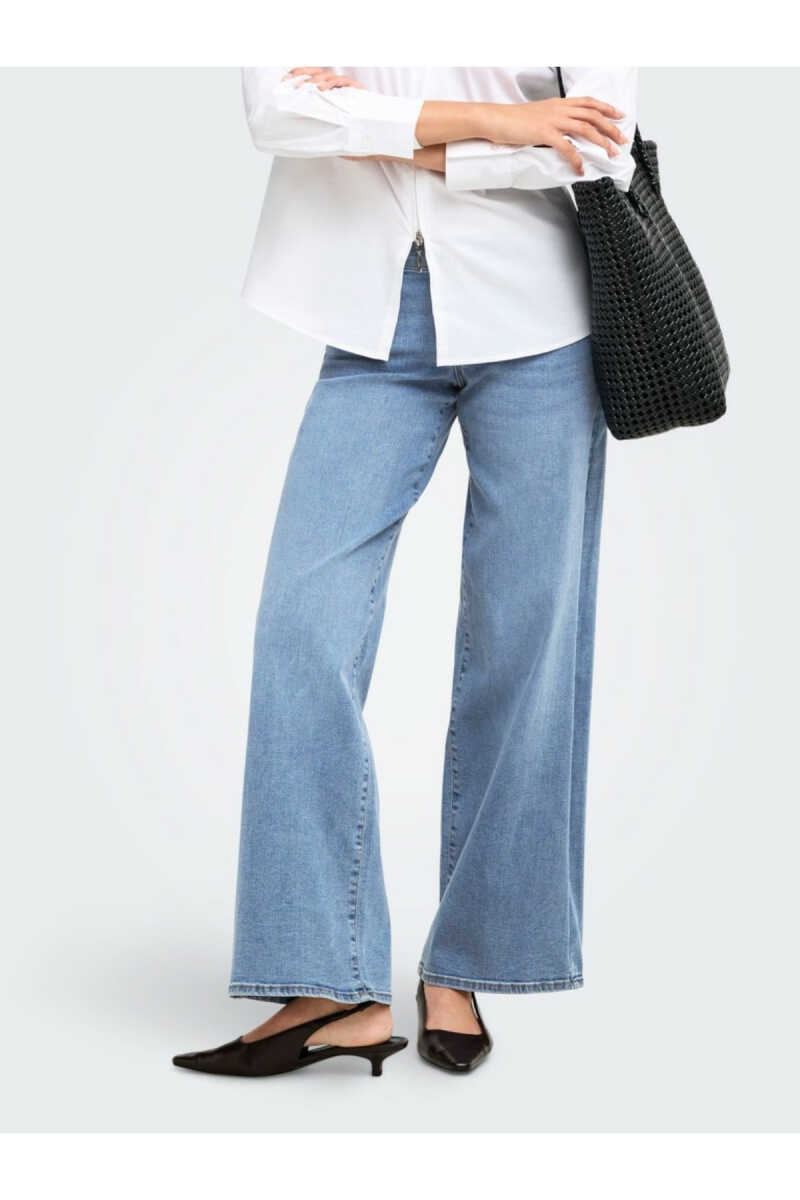 Only Lılo Reg Wide Leg Kadın Jean Pantolon 15382538 - 4
