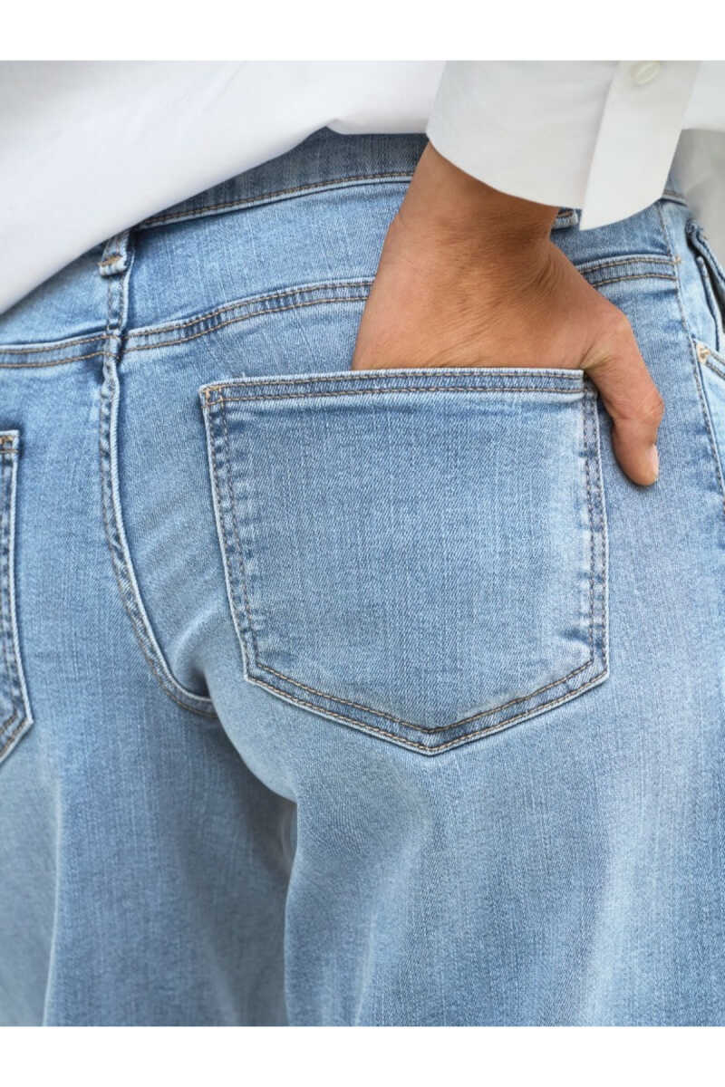 Only Lılo Reg Wide Leg Kadın Jean Pantolon 15382538 - 5