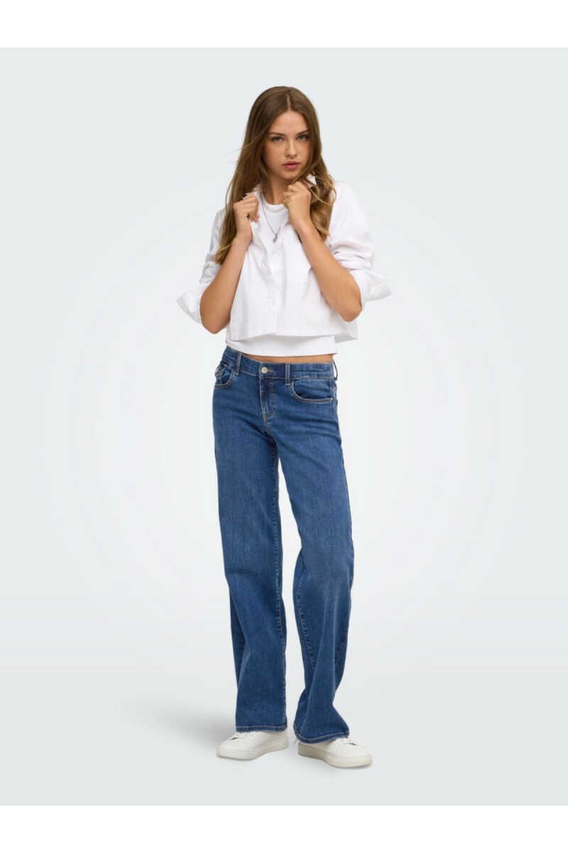 Only Lılo Reg Wide Leg Kadın Jean Pantolon 15382538 - 1
