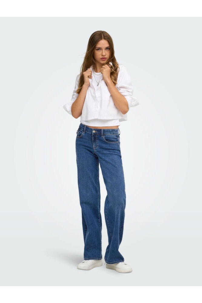 Only Lılo Reg Wide Leg Kadın Jean Pantolon 15382538