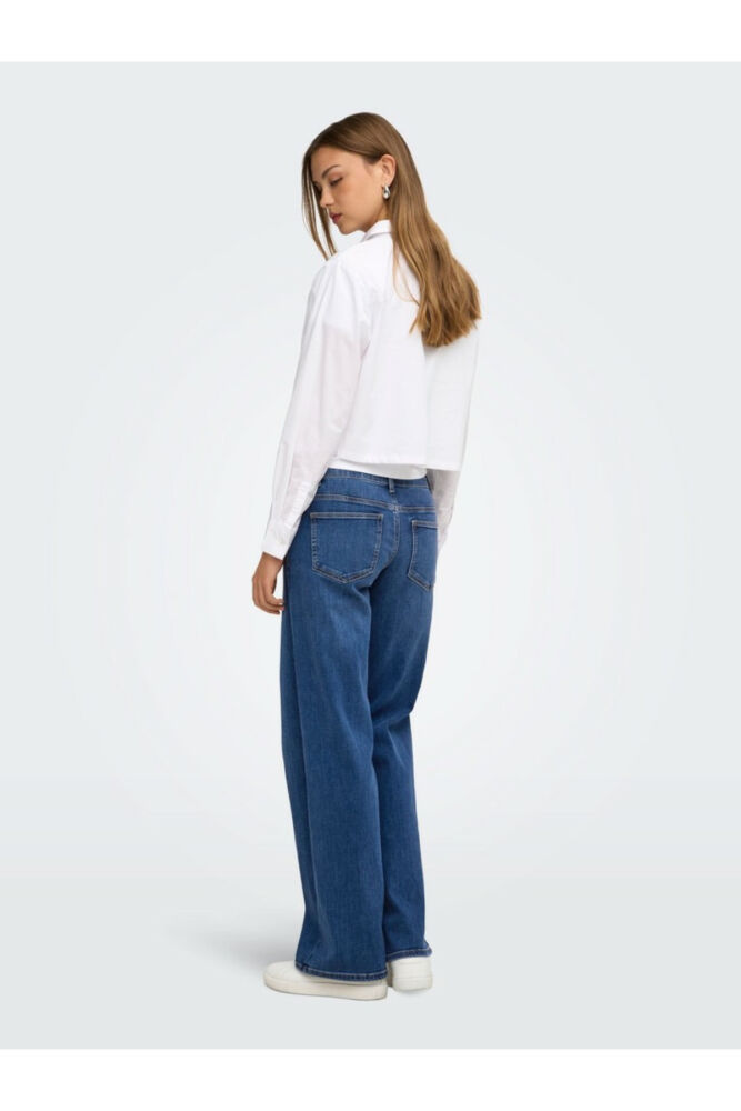 Only Lılo Reg Wide Leg Kadın Jean Pantolon 15382538 (1)