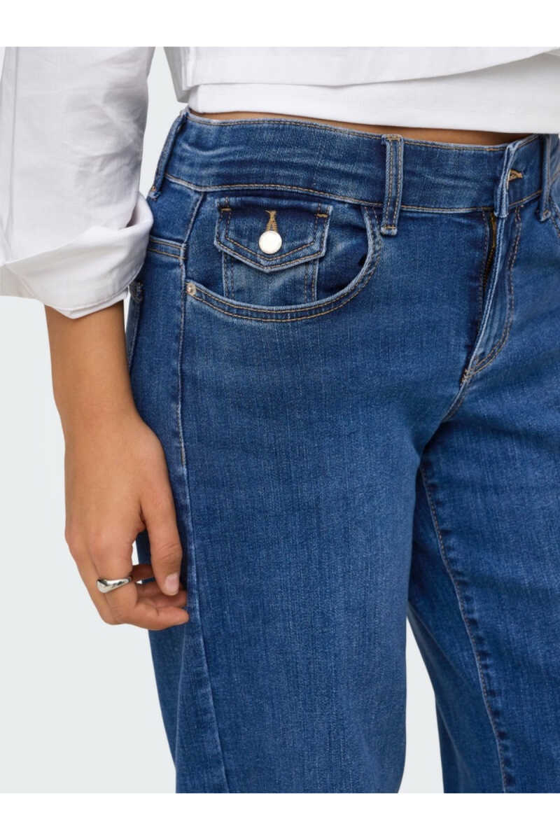 Only Lılo Reg Wide Leg Kadın Jean Pantolon 15382538 - 4