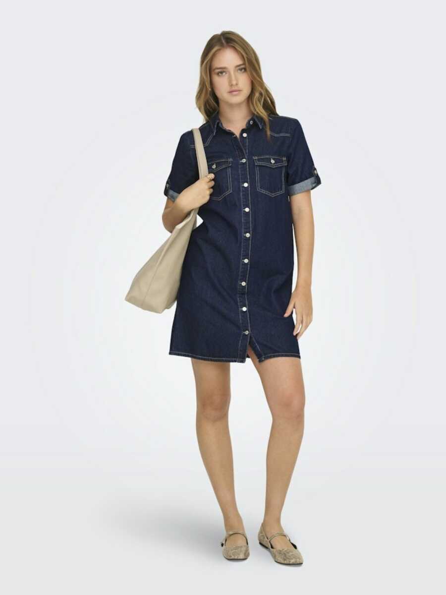 Only Lısa Denim Kadın Elbise 15353176 - 3