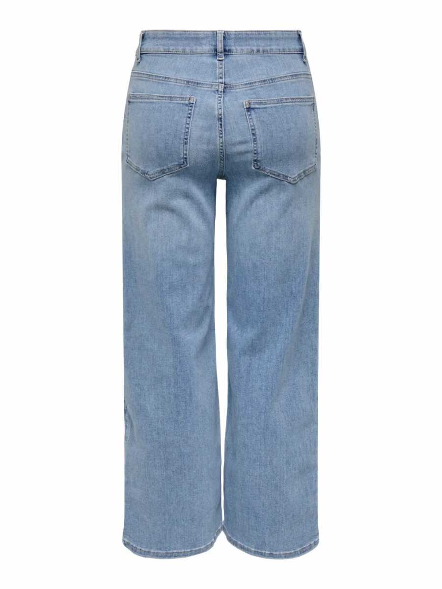 Only Madıson Blush Wide Leg Fit Kadın Jean Pantolon 15349022 - 2