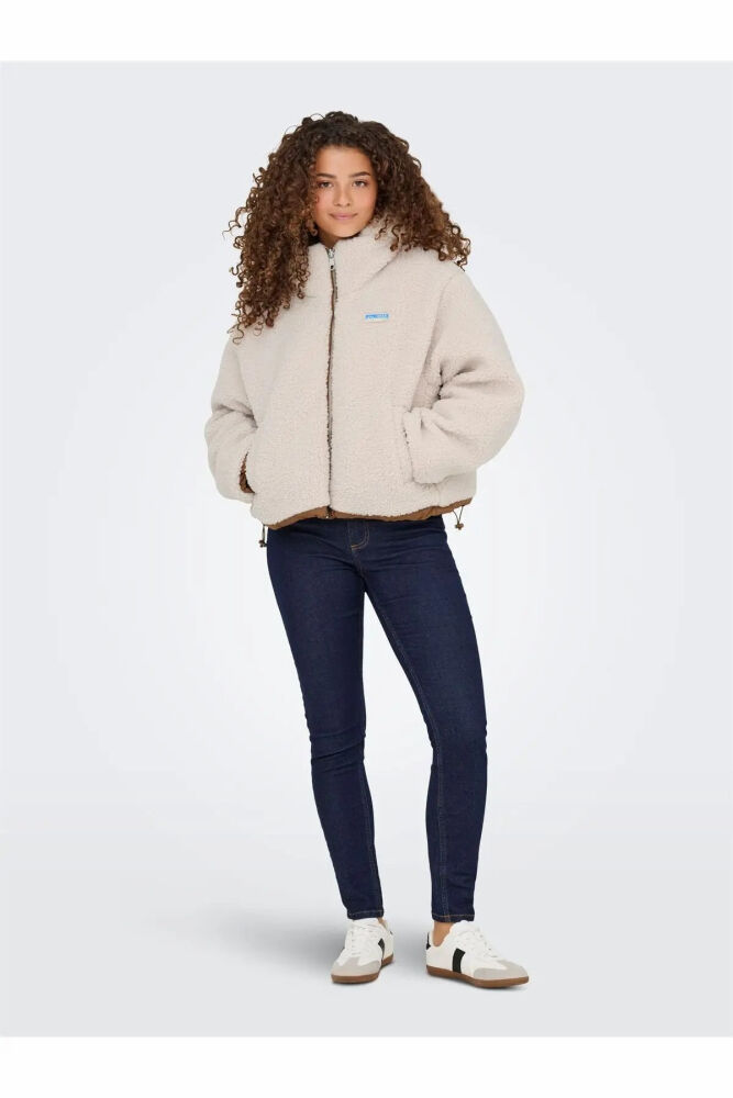 Only Mana Rev Puffer Çift Taraflı Kadın Ceket 15350542 (1)
