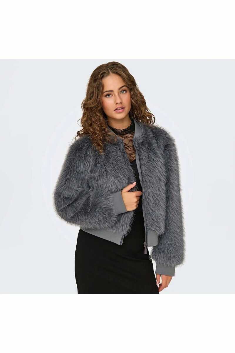Only Manny Faux Bomber Kadın Ceket 15322405 - 4