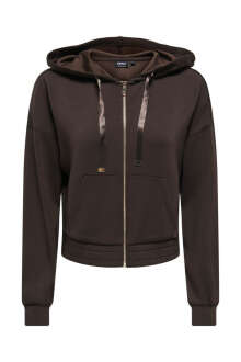 Only Myra Fermuarlı Kapüşonlu Kadın Sweat 15380272