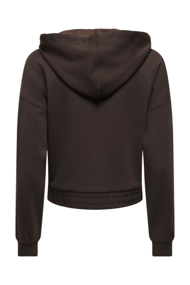 Only Myra Fermuarlı Kapüşonlu Kadın Sweat 15380272 (1)