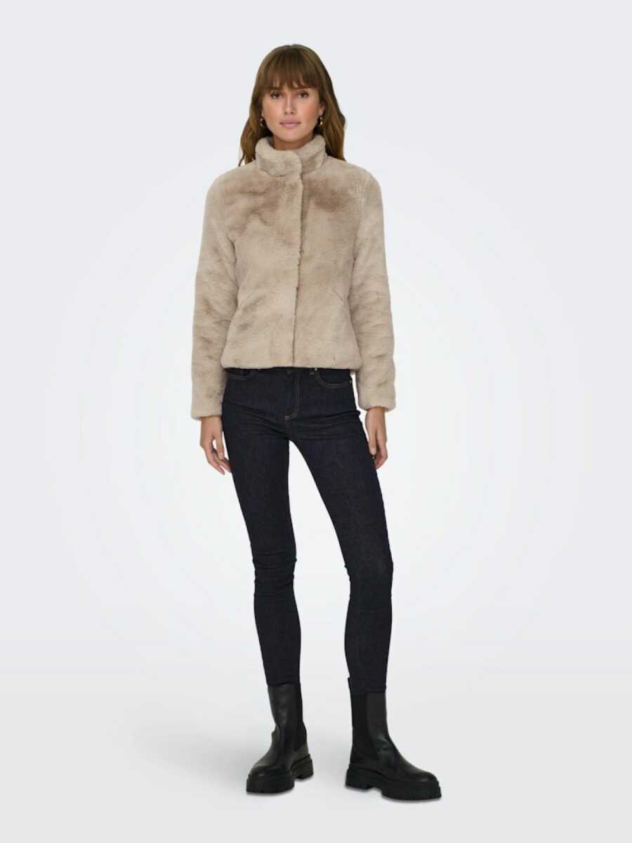 Only New Vıda Faux Fur Kadın Ceket 15295423 - 7