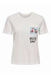 Only Polly Regular Fit Kadın Tişört 15317989