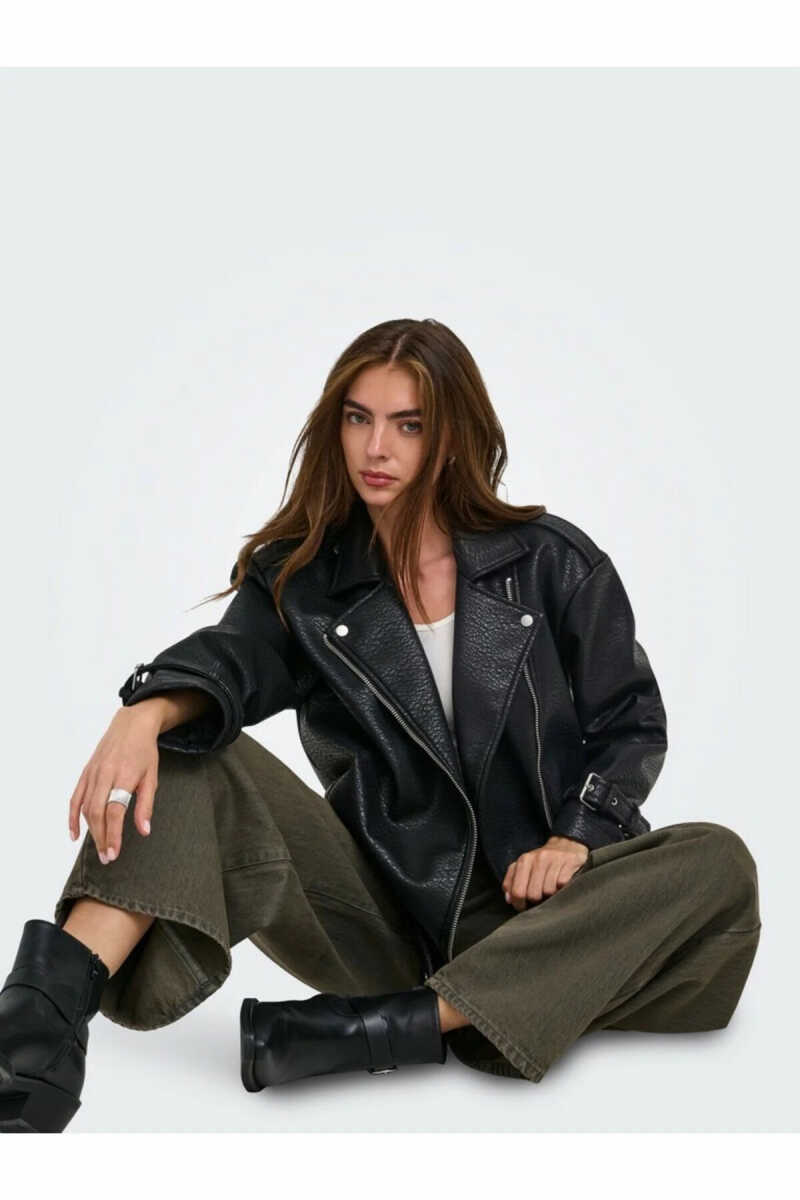 Only Soft Faux Leather Kadın Ceket 15374106 - 4