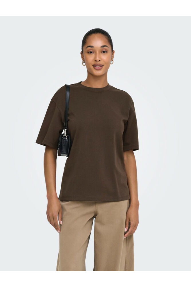 Only Superıor Loose Fit Kadın Tişört 15377604 (1)
