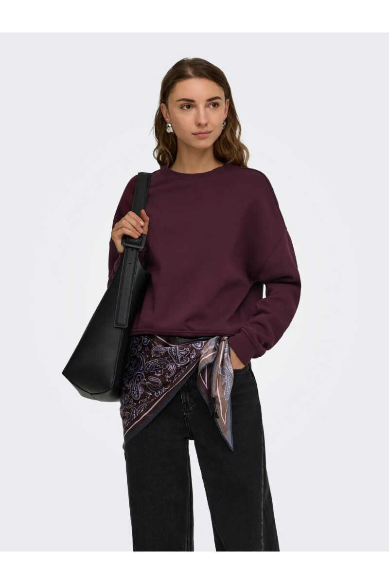 Only Sweat Lıfe Loose Fit kadın Sweat 15243380 - 1