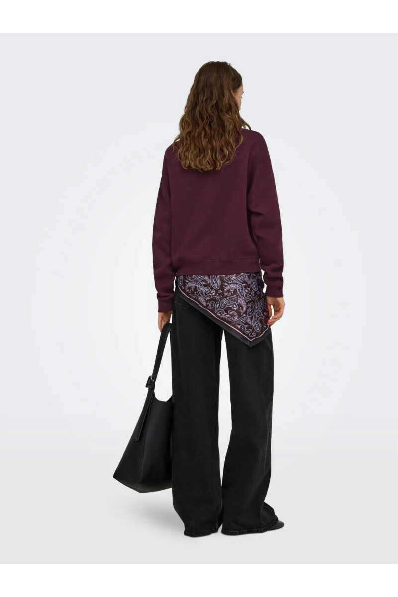 Only Sweat Lıfe Loose Fit kadın Sweat 15243380 - 5