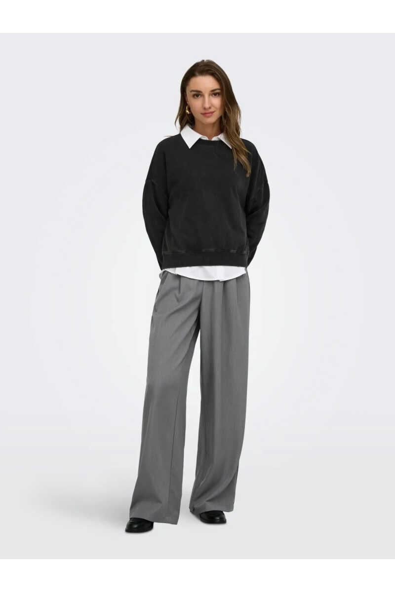 Only Sweat Lıfe Loose Fit kadın Sweat 15243380 - 2