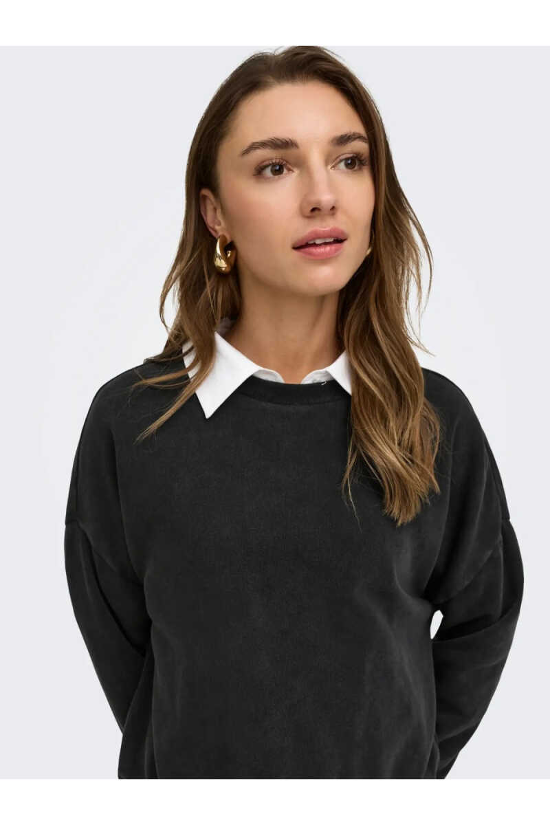 Only Sweat Lıfe Loose Fit kadın Sweat 15243380 - 4