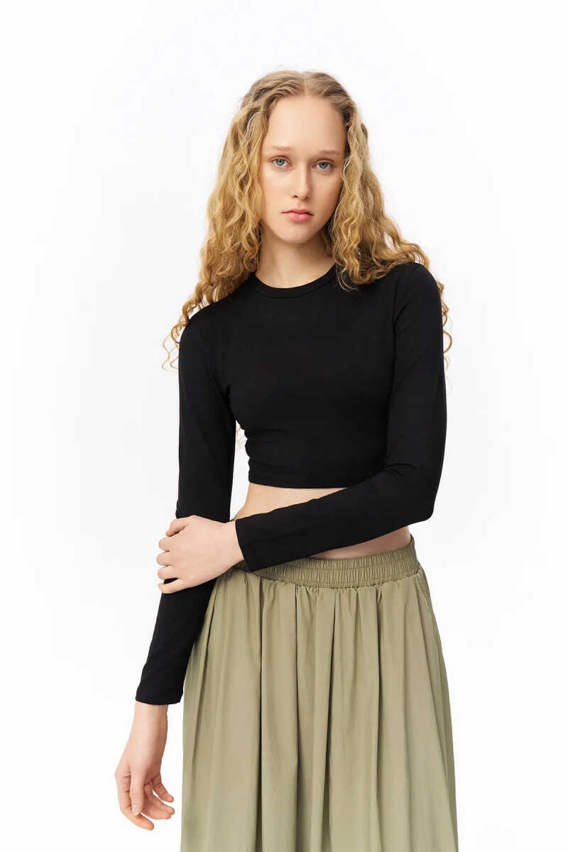 Quzu Basic Crop Top - 3