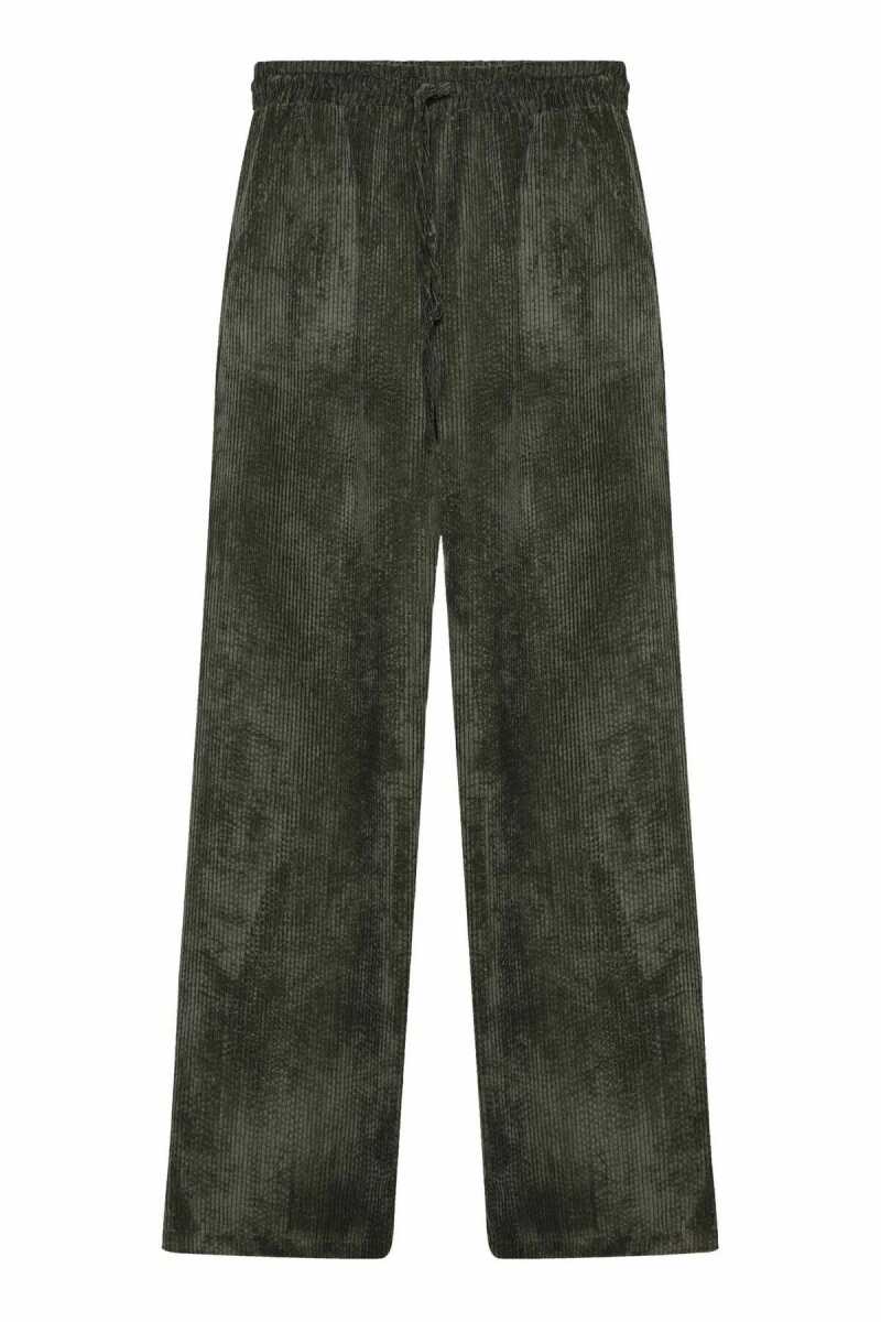 Quzu Beli Lastikli Kadın Pantolon - 1