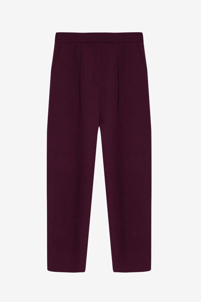 Quzu Beli Lastikli Kadın Pantolon (1)