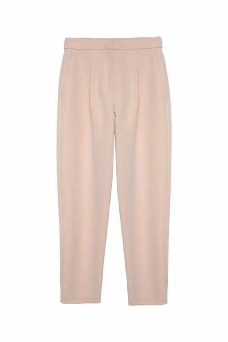 Quzu Beli Lastikli Kadın Pantolon - 1