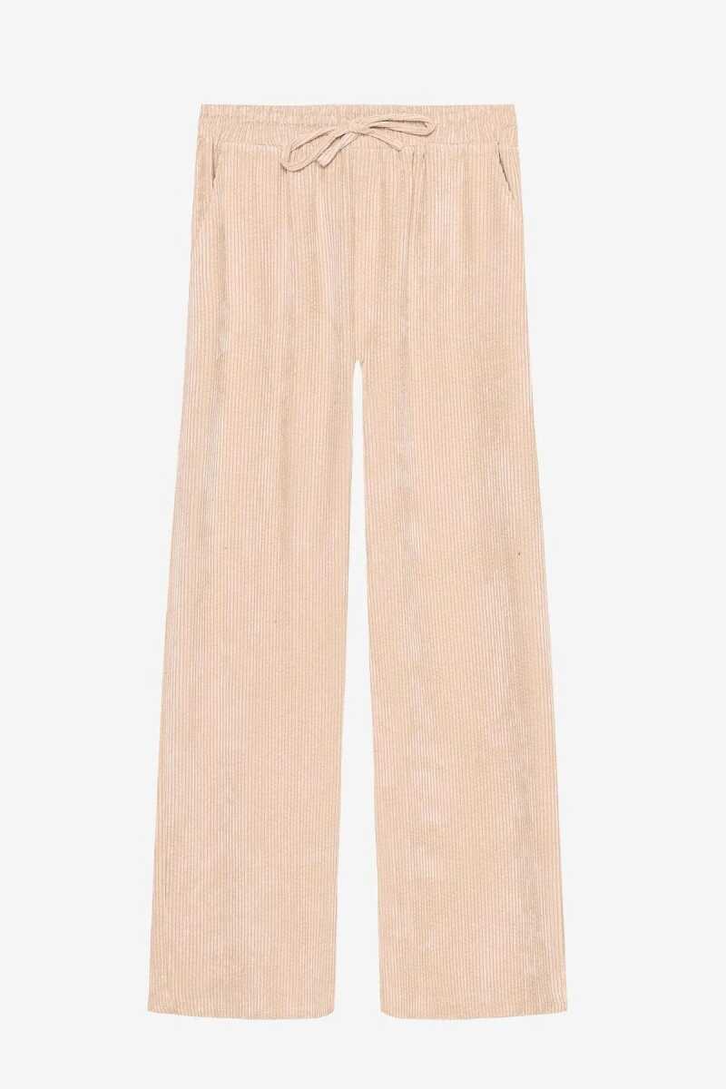 Quzu Beli Lastikli Kadın Pantolon - 1