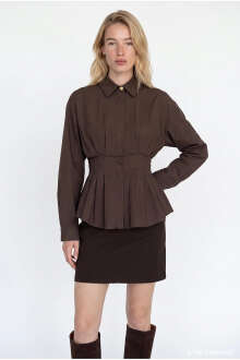 Quzu Büzgü Detaylı Kadın Gömlek 