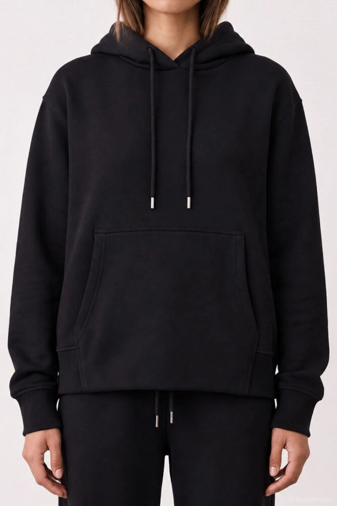 Quzu Kapüşon Detaylı Kadın Sweatshirt (1)
