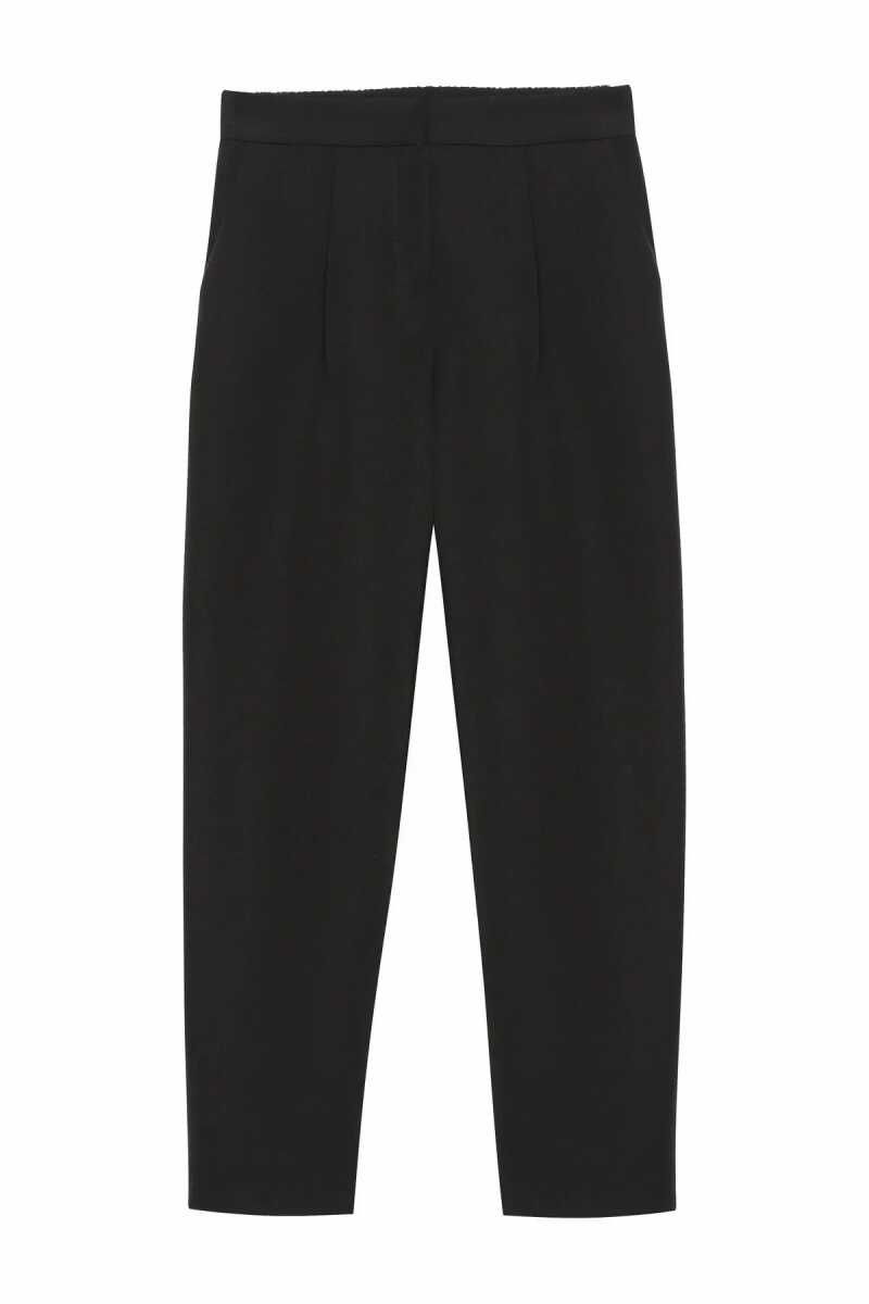 Quzu Beli Lastikli Kadın Pantolon - 4