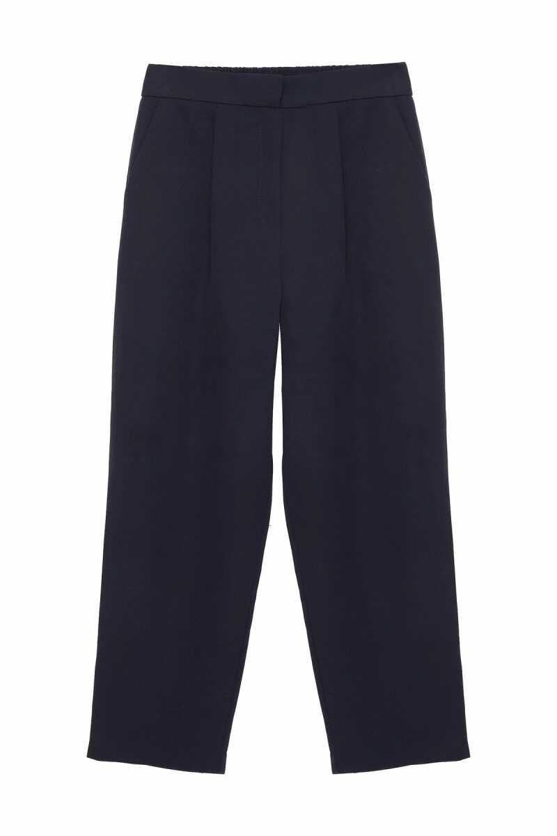 Quzu Beli Lastikli Kadın Pantolon - 3