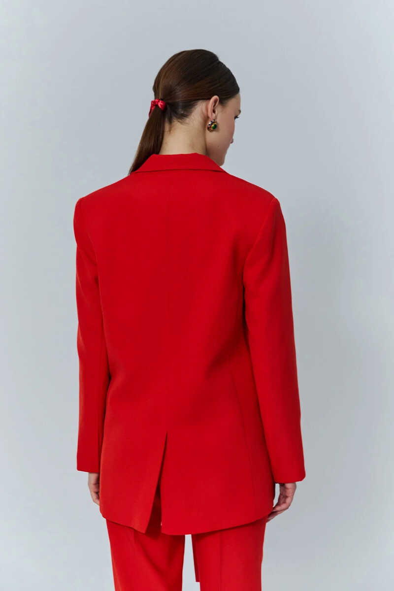 Quzu Oversize Kadın Blazer Ceket - 5