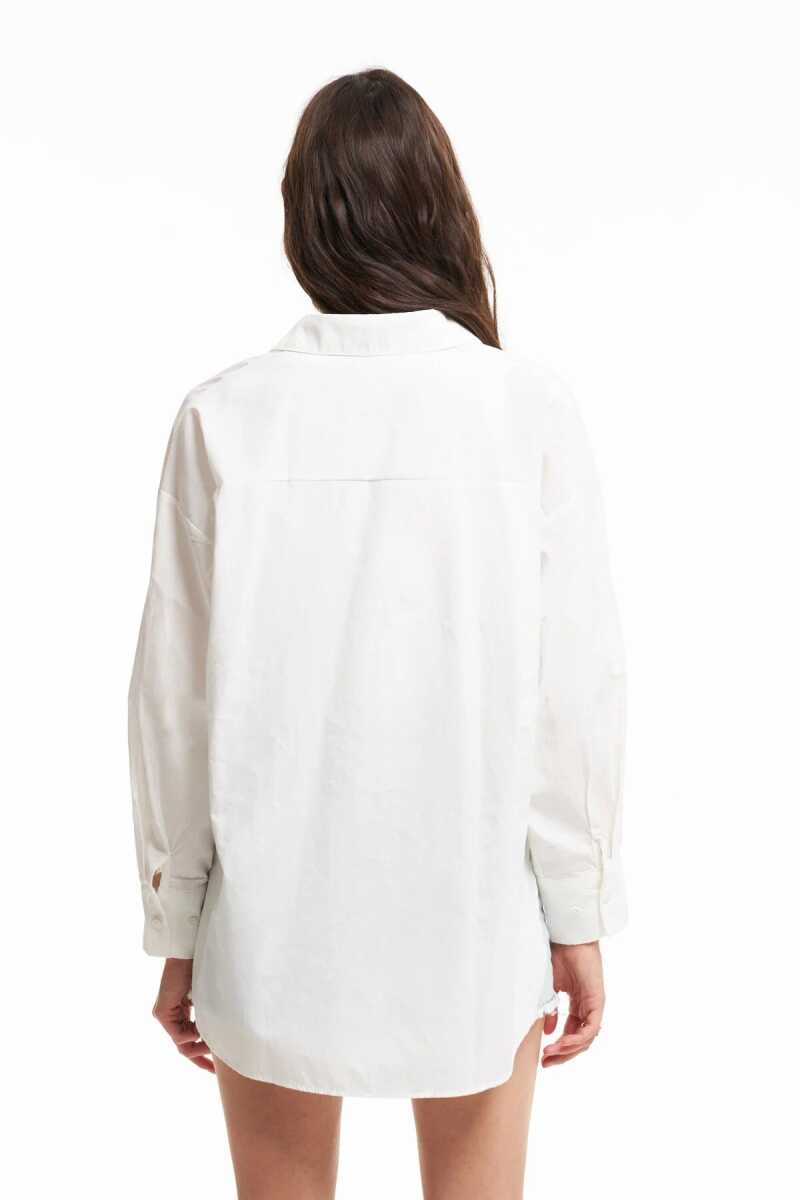 Quzu Oversize Kadın Gömlek - 5
