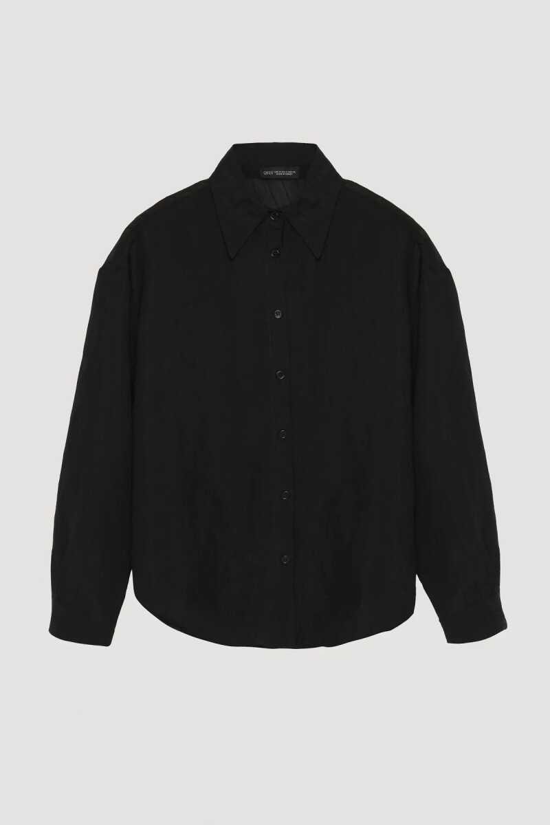 Quzu Oversize Uzun Kollu Kadın Gömlek - 2