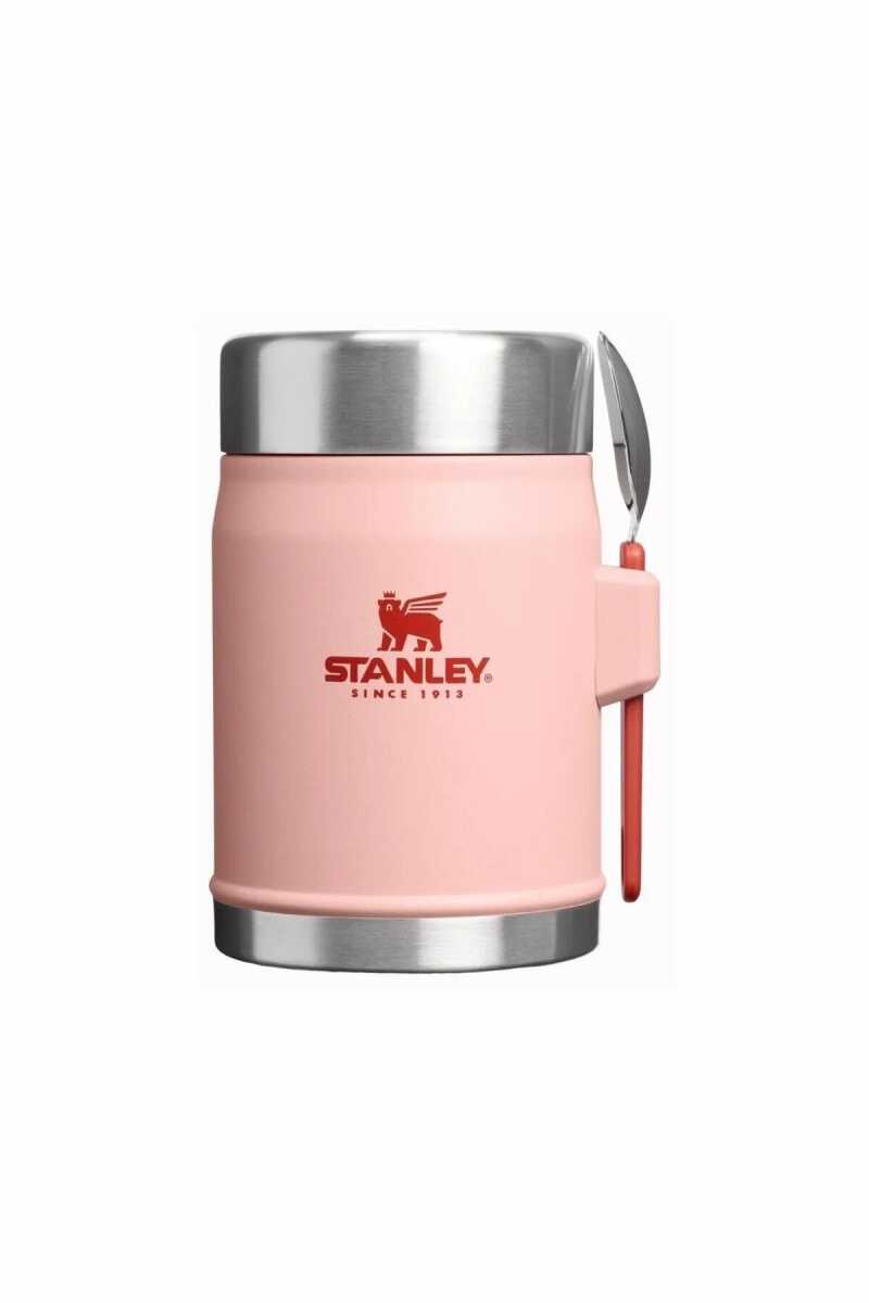 Stanley Classic Legendary Kaşıklı Yemek Termosu | 0.4L / 14Oz Pembe 10-11353-0111 - 1
